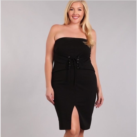 🌹Plus size little black dress🌹 - Picture 2 of 4